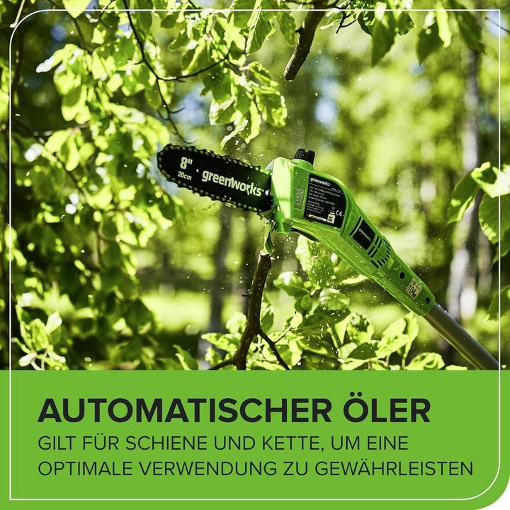 Image du produit Greenworks G24PSH Kit de coupe et de taille de haies 24V (outil uniquement) (Fonctionnement sur batterie)