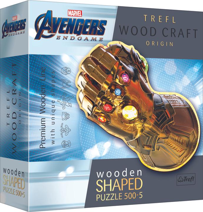 Produktbild Magni 20174 500+5 Teile, Wood Craft, Unregelmässige Formen, 70 Figuren, Premium Puzzle, für Erwachsen (505 Teile)