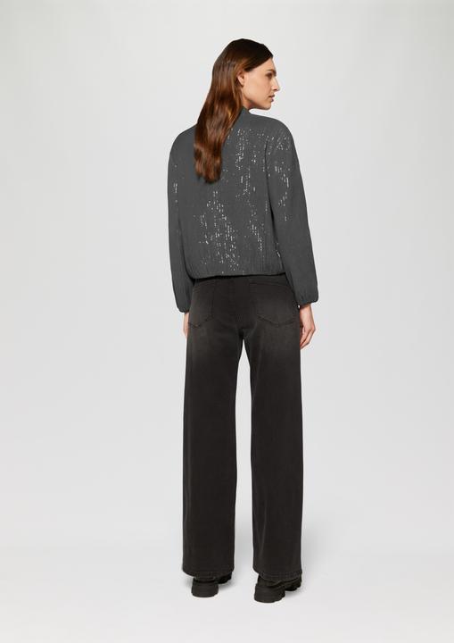 Immagine prodotto S.Oliver Indoor-Blazer Blouson mit Pailletten (48)