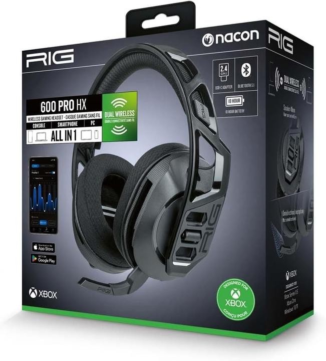 Image du produit Nacon Gaming Casque de jeu sans fil RIG 600 PRO HX (Sans fil)