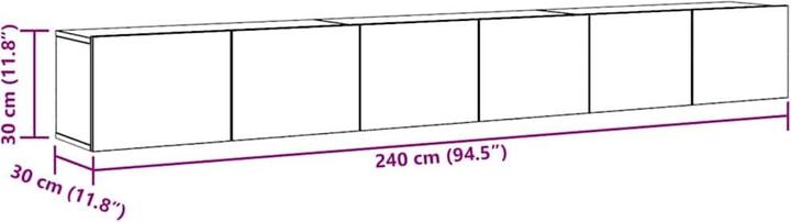 Image du produit vidaXL Hadley (80 x 30 x 30 cm)