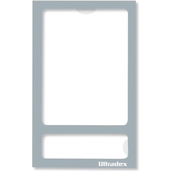 Ultradex, Bilderrahmen, Fototasche magnetisch ohne Rückwand 70x113mm grau VE=5 Stück (60 x 80 cm)
