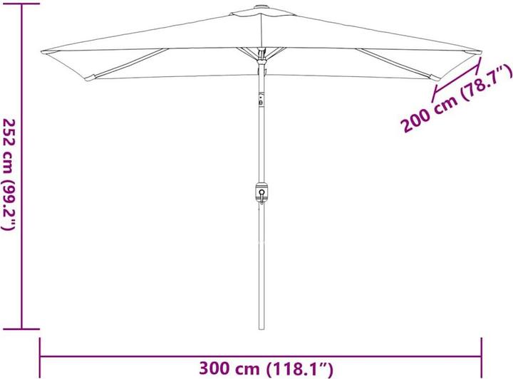 Produktbild vidaXL Matty (2 m)