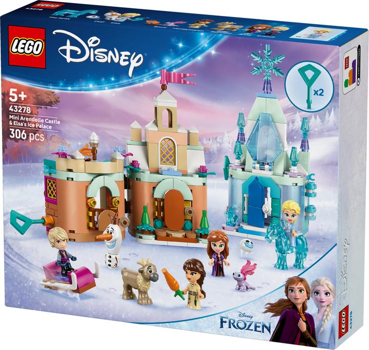 Produktbild LEGO Schloss Arendelle und Elsas Eispalast (43278, LEGO Disney)