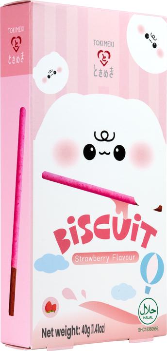 Image du produit Tokimeki Biscuit Stick Fraise (60 g)