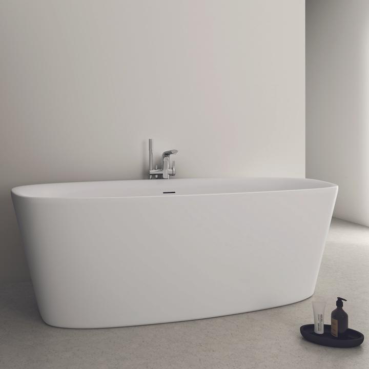 Image du produit Ideal Standard Baignoire ovale Dea 80 x 180 cm blanc alpin lisse E306701 (220 l, 180 cm, 80 cm)