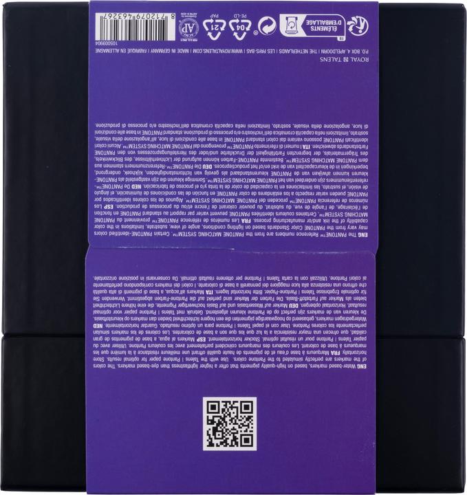 Image du produit Talens Pantone Marker Set 9x Violett, Strichstärke: Keine (9x)