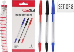 Kugelschreiber-Set Mit 8 Stück (8x)