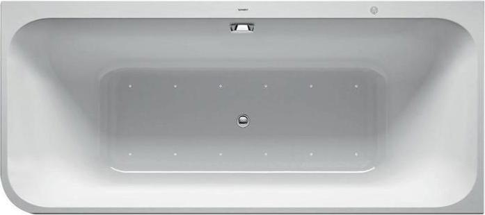 Actual product image Duravit Whirlpool bath HAPPY D.2 PLUS 180x80 white corner right acrylic cladding grp s (180 cm, 80 cm)