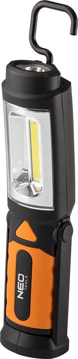 Produktbild Neo Batteriebetriebene Werkstattleuchte 300 lm COB 2 in 1 + 3xAA Batterien (300 lm)