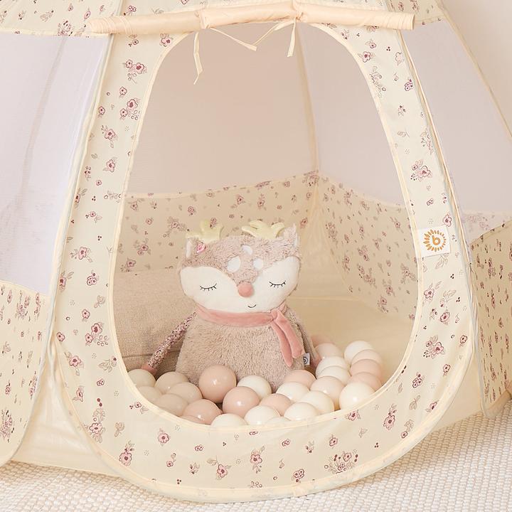 Image du produit Bieco 100 balles fleurs vintage