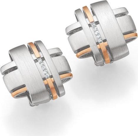 Produktbild Breuning Ohrschmuck - E.Safir Weiss