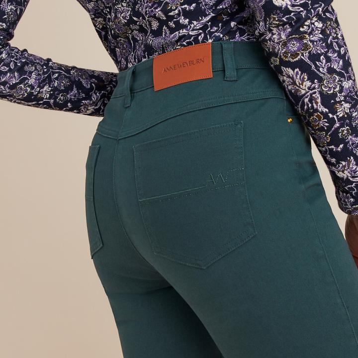 Immagine prodotto Anne Weyburn Pantaloni dritti a cinque tasche in cotone elasticizzato (Banda radio 38 (2600 MHz))