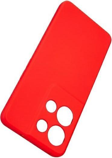 Actual product image Beline Case Silicone Oppo Reno 8 Pro czerwony /red (Oppo Reno 8 Pro+)