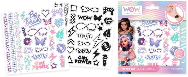 Produktbild Kids Licensing Wow Generation Tattoo Set