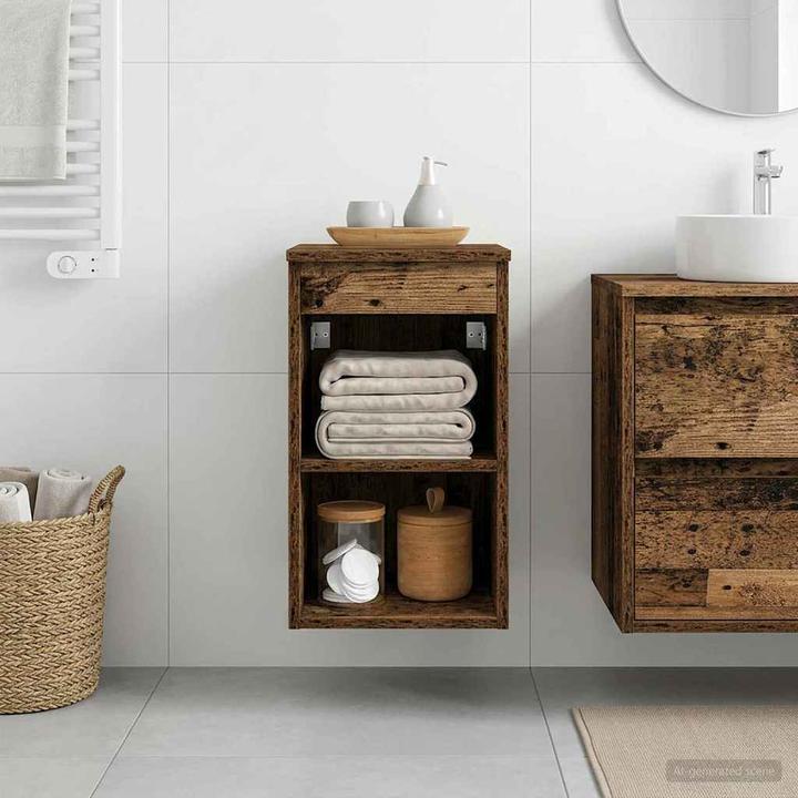 Produktbild vidaXL Badezimmerschrank (44.50 x 30 x 50 cm)