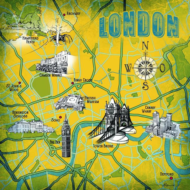 Produktbild Das Labyrinth von London (Deutsch, Benedict Jacka, 2018)
