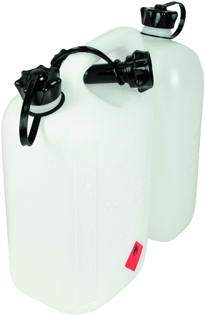 Oregon Doppelkanister ECO, transparent, 5/3 L