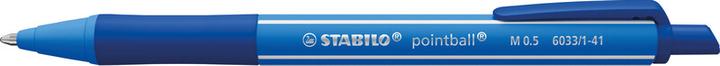 Produktbild STABILO Kugelschreiber Pointball (Blau, Grün, Rot, Schwarz, 4x)