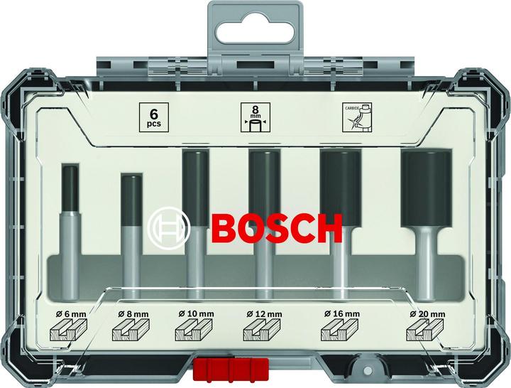 Immagine prodotto Bosch Professional Zubehör Set di frese per scanalatura con gambo da 8 mm