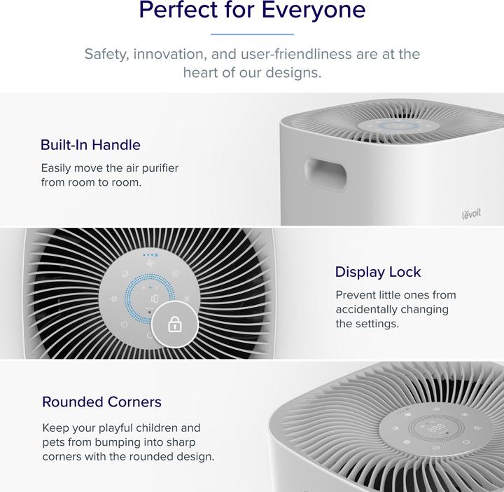 Produktbild Levoit Core 600S Luftfilter (147 m²)