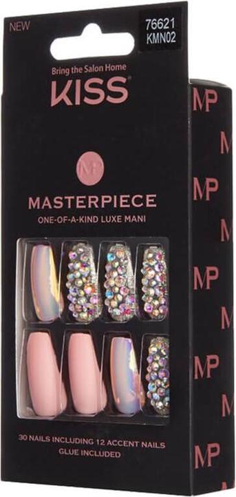 Produktbild KISS Adhesive nails Masterpiece Nails Everytime I Slay 30 pcs (Everytime I Slay)