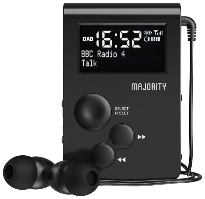 Actual product image Majority Portable digital radio (DAB+, FM, Radio Frequency (RF))