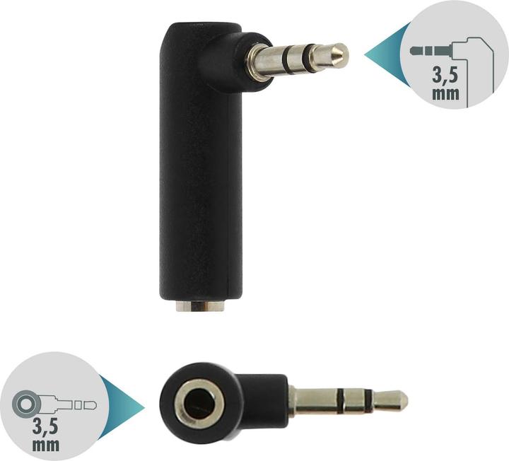 Actual product image Avizar 3.5mm audio jack to RCA adapter