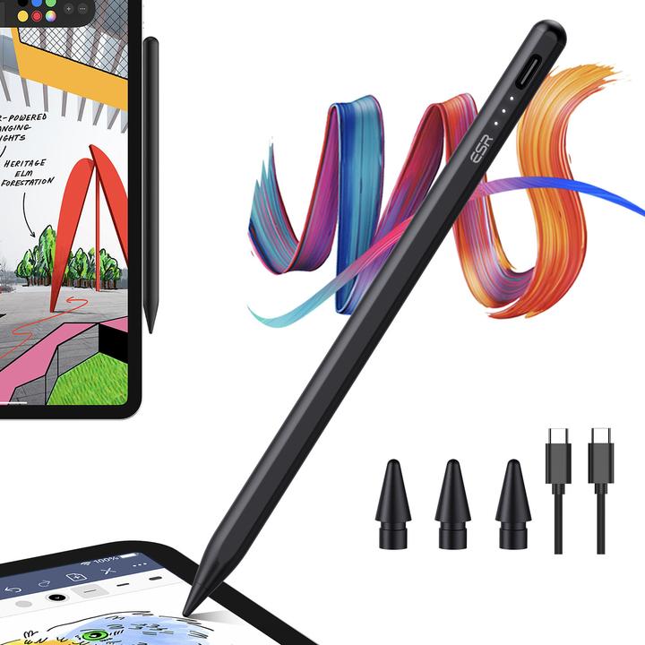 Actual product image ESR Digital Pencil Magnetic iPad