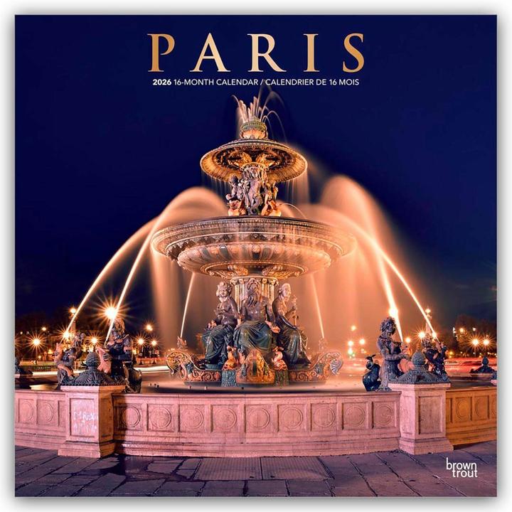 Produktbild Paris 2026 - 16-Monatskalender