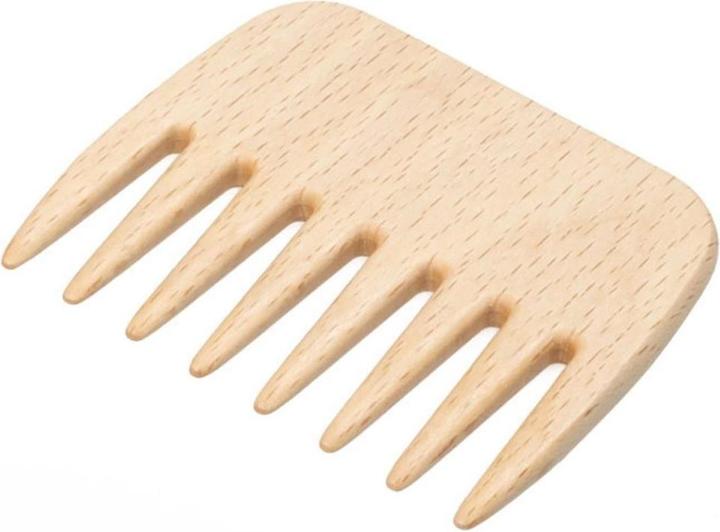 Image du produit Herba Peigne à poches Afro, bois de hêtre, certifié FSC