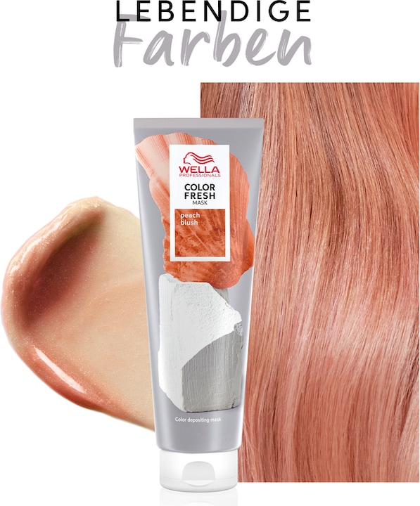 Actual product image Wella Color Fresh (peach blush)