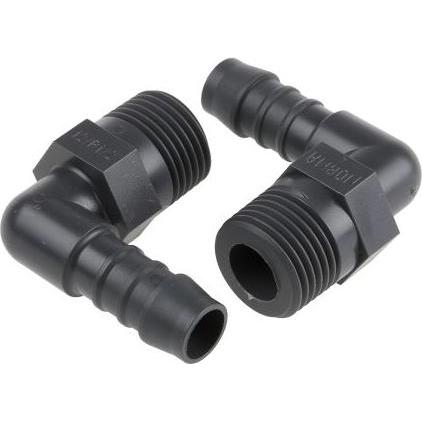 RS PRO, Raccordo per tubo flessibile, Raccordo per tubo flessibile in nylon, 1/2inch BSP (Accoppiamento del tubo flessibile, 12 mm)