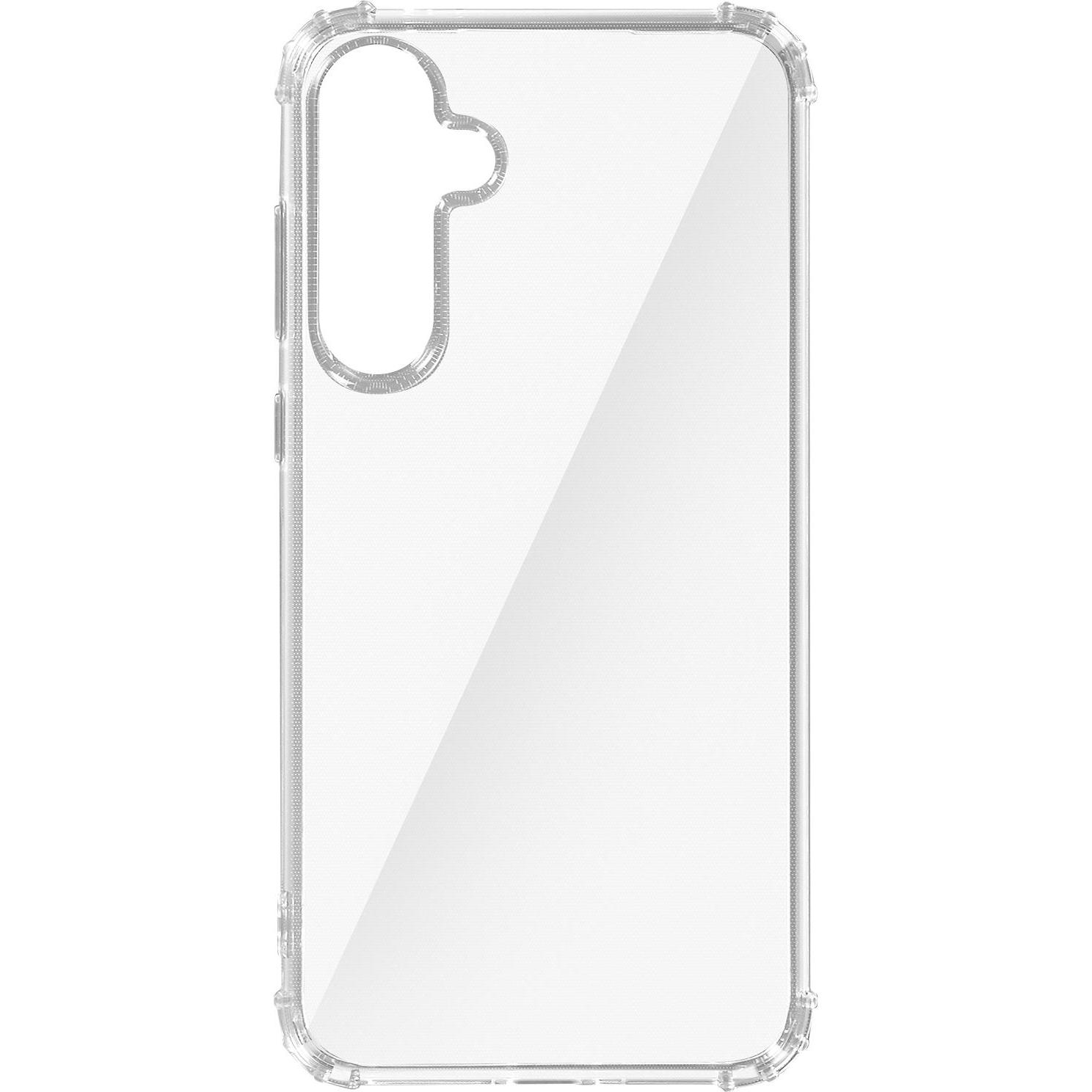 Akashi ClearGuard Line Case Series (Samsung Galaxy A55), Smartphone Hülle, Transparent