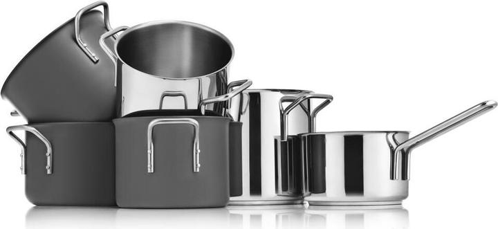 Produktbild Eva Solo Stainless Steel 1.3 L (Bratpfanne, Stielkasserolle, Aluminium, Edelstahl, 16 x 13 cm)