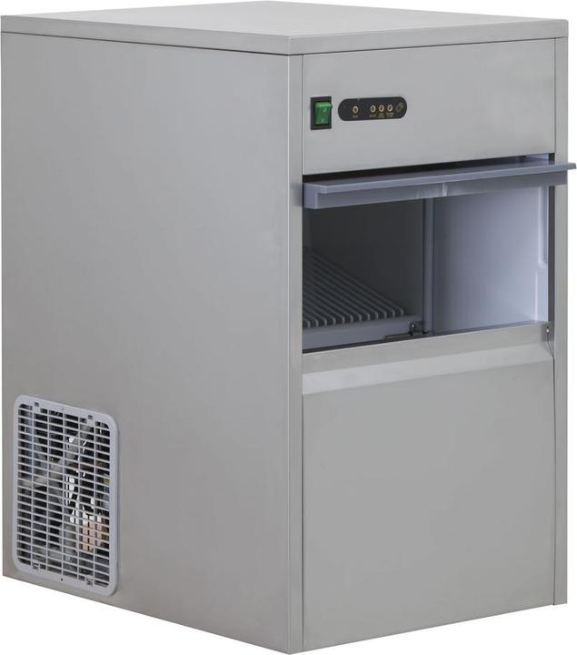 Kibernetik Profi-Eiswürfelmaschine 26kg/Tag, 7kg Speicher Hohlkegel