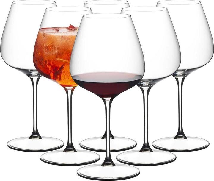 Produktbild Riedel Grape Pinot Noir / Nebbiolo Weingläser (75 cl, 6 Gläser, Rotweingläser)