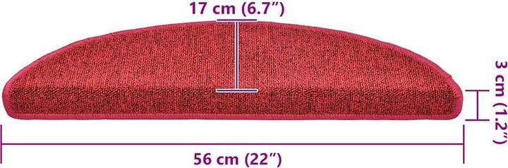 Actual product image vidaXL Step mat (56 x 17 x 3 cm)