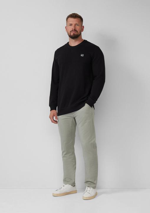 Produktbild s.Oliver Sweatshirt Sweatshirt aus Baumwollmix mit Crew Neck (XXL)