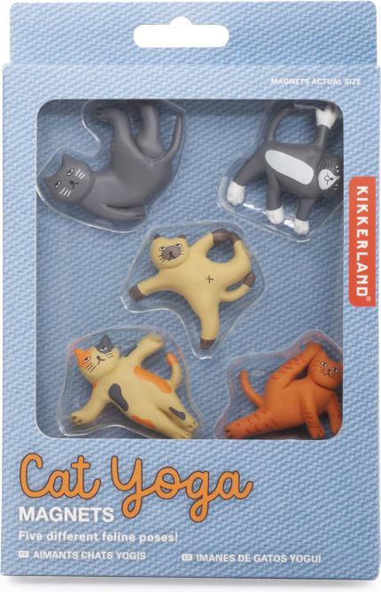 Produktbild Kikkerland Cat Yoga (5 x)