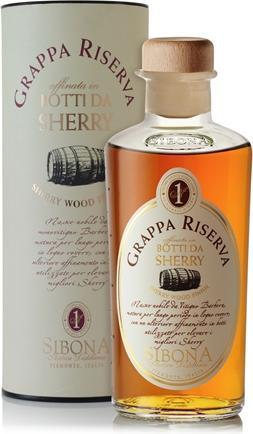 Produktbild Sibona Grappa Botti da Sherry (1 x 50 cl)