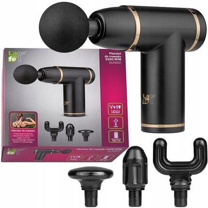 Actual product image Lafe GUN001 manual massager (8 Steps)