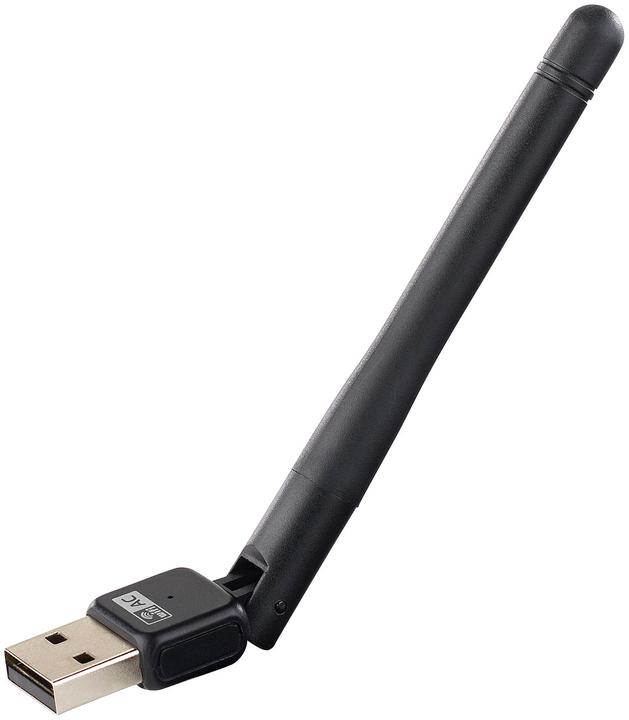 Produktbild 7links Mini-USB-WLAN-Stick mit externer 3-dBi-Antenne (USB 3.0)