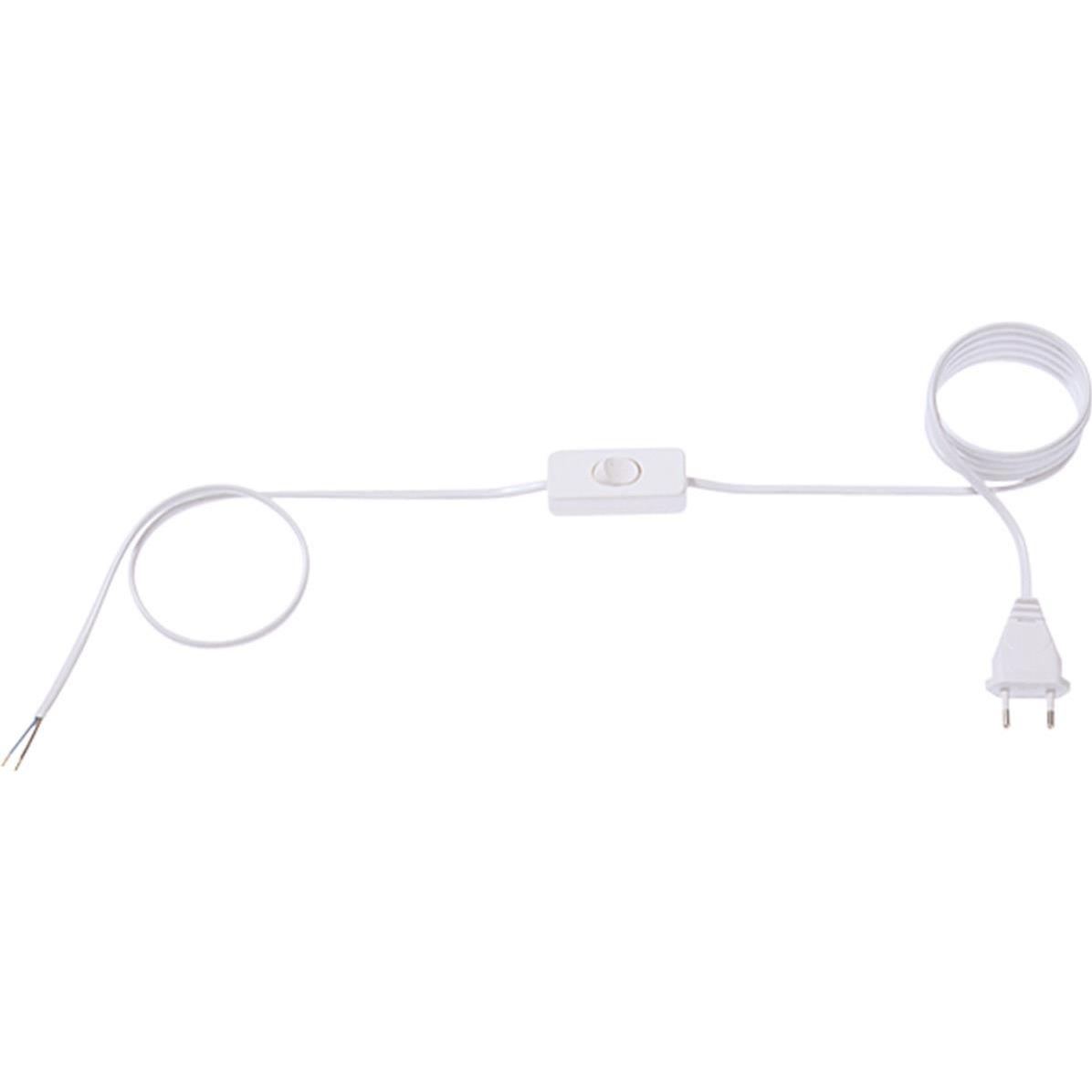 Bachmann Zuleitung F 2x0.75weiss (1.80 m), Stromkabel