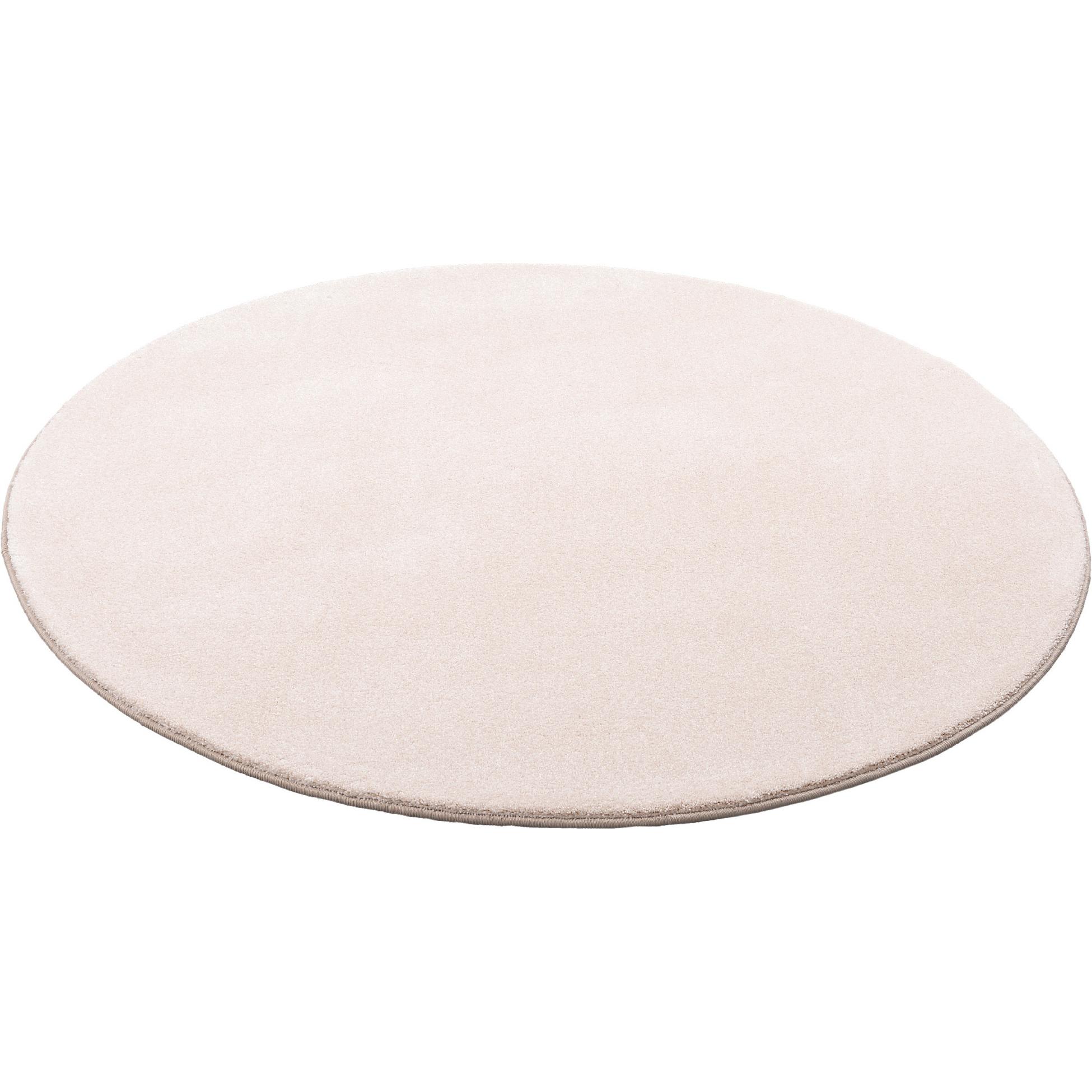 Snapstyle, Teppich, Hochflor Luxus Velours Teppich Touch Rund (160 x 160 cm)