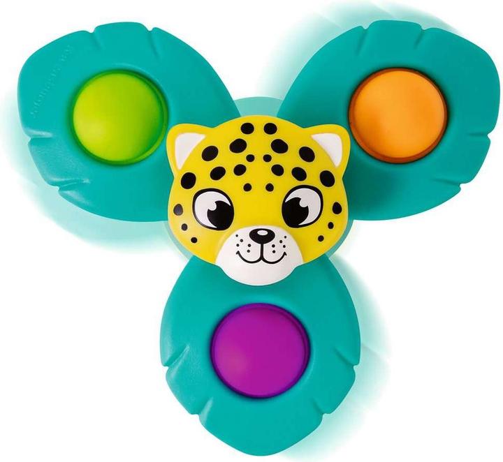 Image du produit Ravensburger 4868 play+ Pop-it Spinner : Leopard, Jouet à ventouse, Jouet en silicone