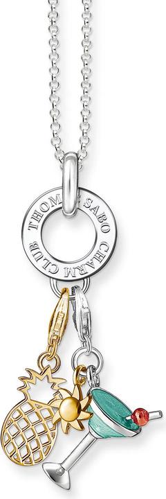 Image du produit Thomas Sabo Collier à breloques ananas (Argent, 70 cm)