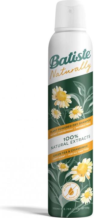 Actual product image Batiste Trockenshampoo Naturally Green Tea&Chamomille (200 ml, Dry shampoo)