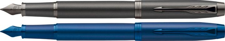 Actual product image Parker Pen Fountain pen IM Monochrome PVD M (Blue, 1 x)