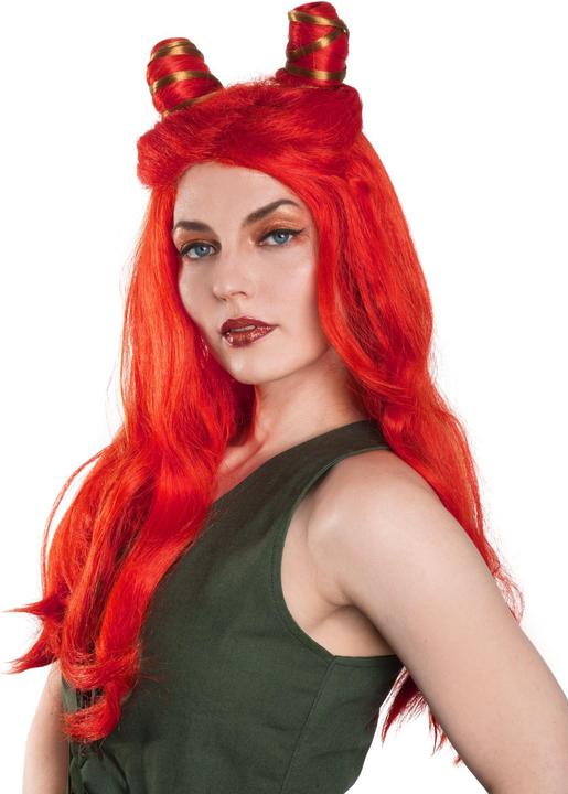 Produktbild Maskworld Poison Ivy Perücke - Faschingsperücke Teufel Hexe